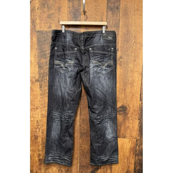 Buffalo Men’s Jeans Travis Relax Dark Wash Denim 38x34 EUC - Picture 2 of 6